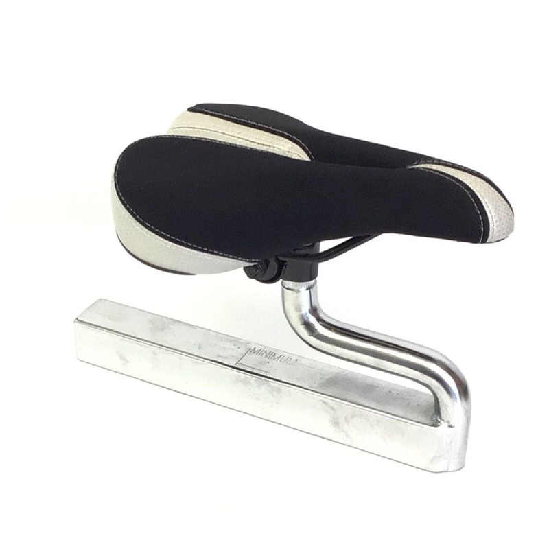 Life Span S2 S1 Stationary Bike Seat W/Chrome Adjustment Tube 2121B1A11000101