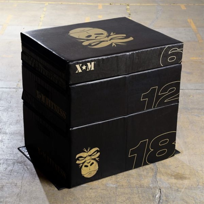 XM Fitness Soft Plyo Box Set – 6 12 & 18