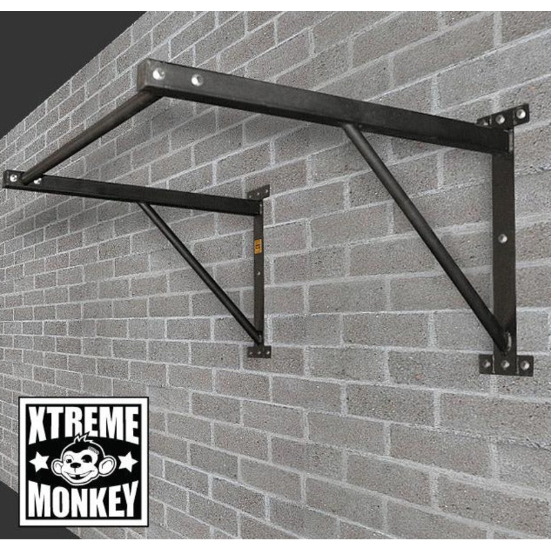 XM Fitness Wall-Mounted Chin Up Bar
